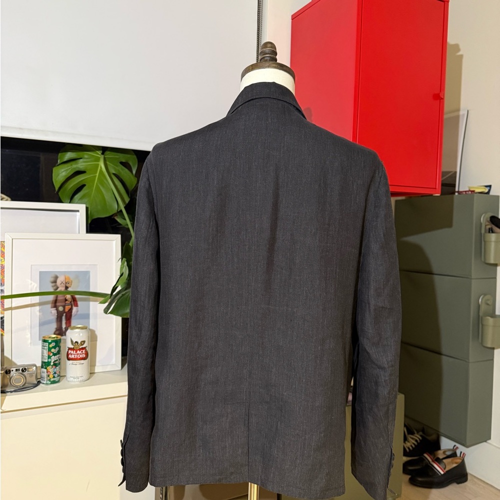 Mens Burberry double breasted Linen Sport Coat/Blazer. - Picture 6 of 15